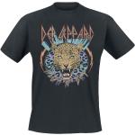 Def Leppard T-shirt - High N Dry Leopard - M 3XL - för Herr - svart