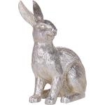 Dekorativ figur kanin silver HATTEN