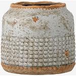 Rustika Gråa Vaser från Bloomingville i Terrakotta 