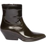 Mörkgröna Ankle-boots från DEL CARLO på rea för Damer 