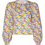 Delma Tops Blouses Long-sleeved Multi/patterned Custommade