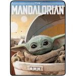 Flerfärgade Star Wars The Mandalorian Baby Yoda Överkast 