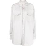 Ljusgråa Långärmade skjortor från Maison Martin Margiela på rea i Storlek XL för Damer 