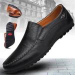 Casual Svarta Ankle-boots med spetsig tå i Mikrofiber för Herrar 