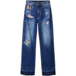 Höst Blåa Baggy jeans från Desigual på rea i Denim för Damer 