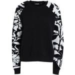 Svarta Långärmade Sweatshirts från Desigual i Storlek XL för Damer 