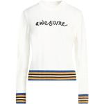 Randiga Långärmade Sweatshirts med paljetter från Desigual i Storlek XL i Syntet för Damer 