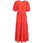 Vadlånga Röda Kortärmade Knälånga klänningar från Desigual i Storlek XL för Damer 