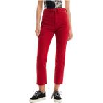 Mom Höst Röda Straight leg jeans från Desigual på rea för Damer 