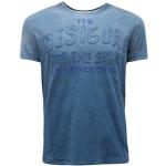 Blåa T-shirts från Desigual i Storlek S för Herrar 