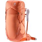 Orange Ryggsäckar från Deuter Aircontact med Justerbar rygglängd för Flickor 