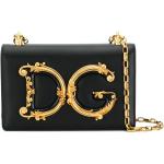 Svarta Axelremsväskor från Dolce & Gabbana i Läder för Damer 