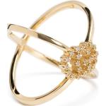 Diamantringar med polerad finish från Gucci 18K Guld Graverade i Gult guld för Damer 