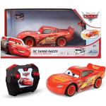 Röda Cars | Bilar Blixten McQueen Leksaksbilar från Dickie Toys för barn 7 till 9 år med Transport-tema 
