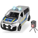 Dickie Toys - Citroën SpaceTourer – 15 cm stor polisbil, inklusive blixt, ljus och ljud, polisbuss för barn från 3 år
