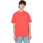 Monokroma Orange Kortärmade Kortärmade T-shirts från Dickies på rea i Storlek S i Jerseytyg för Herrar 