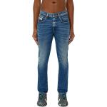 Ekologiska Blåa Slim fit jeans från Diesel på rea i Denim för Herrar 