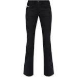 Svarta Boot cut jeans från Diesel i Storlek XXS för Damer 