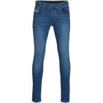 Blåa Slim fit jeans från Diesel på rea i Denim för Herrar 