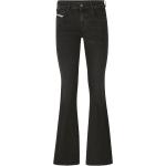 Svarta Boot cut jeans från Diesel på rea med L32 med W32 i Denim för Damer 