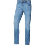 Blåa Straight leg jeans från Diesel på rea med L32 med W29 i Storlek L i Denim 
