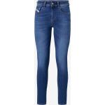 Blåa Slim fit jeans från Diesel på rea med L30 med W26 i Denim för Damer 