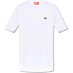 Vita Kortärmade T-shirts från Diesel i Bomull för Herrar 