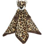 Diinglisar Se Leopard, Dou-Dou Baby & Maternity Baby Sleep Cuddle Blankets Yellow Teddykompaniet