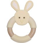 Diinglisar Teether Rabbit Toys Baby Toys Teething Toys Beige Teddykompaniet