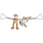 Diinglisar Wild Pram Hanger Elephant & Giraffe Baby & Maternity Strollers & Accessories Stroller Toys Grey Teddykompaniet