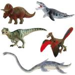 Figurer med Dinosaurier med Dinosaurie-tema 