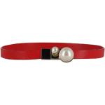 Hållbara Röda Vintage armband från Dior på rea i Läder för Damer 