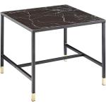 Svarta Kvadratiska soffbord från Venture Home på rea i Metall 