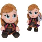Disney Frozen 2, Chunky Anna, 25Cm Toys Soft Toys Stuffed Toys Brown Frost