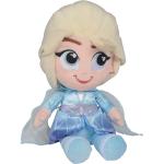 Disney Frozen 2, Chunky Elsa, 25Cm Toys Soft Toys Stuffed Toys Blue Frost