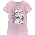 Rosa Frozen Elsa T-shirtar för Flickor från Amazon.se 