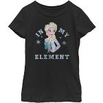 Svarta Frozen Elsa T-shirtar för Flickor från Amazon.se 