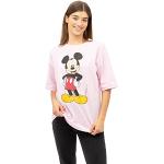 Ljusrosa Disney T-shirts i Storlek L för Damer 