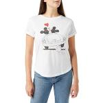 Vita Disney T-shirts med tryck i Storlek S för Damer 