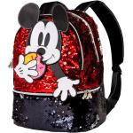 Röda Disney Ryggsäckar med paljetter på rea med Munkar för Flickor 