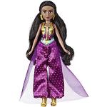 DISNEY PRINCESS Aladdin-prinsessan Jasmine deluxe modedocka med klänning, skor och tillbehör, nylon/a