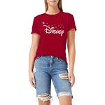 Kardinalröda Disney T-shirts med tryck i Storlek L i Bomull för Damer 