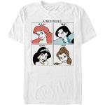 Ekologiska Hållbara Vita Disney Prinsessor T-shirtar för Flickor från Amazon.se med Fri frakt Prime Leverans 