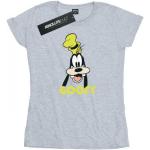 Gråa Långärmade Disney Kortärmade T-shirts i Storlek XL för Damer 