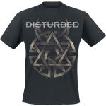 Disturbed T-shirt - Symbol - M 3XL - för Herr - svart