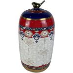 Shabby chic Flerfärgade Vaser i Porslin - 16 cm 