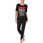 Svarta Kortärmade Pyjamaströjor från DKNY | Donna Karan på rea i Storlek M för Damer 