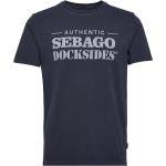 Mörkblåa T-shirts från Sebago för Herrar 
