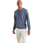 Dockers Henley Sweater Blå S Man