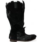 Svarta Ankle-boots från Dolce & Gabbana på rea i Kalvskinn för Herrar 
